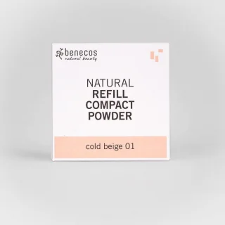 Refill Cipria compatta - 01 Cold Beige BioVegan Benecos_72126