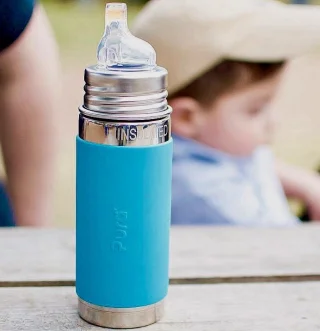 Insulated infant bottle PURA in stainless steel_72345