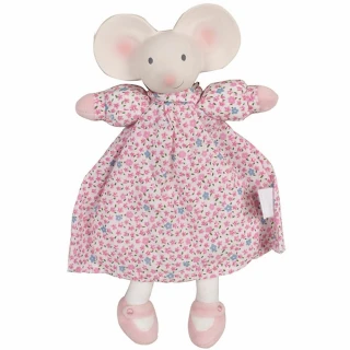Doudou Meiya the Mouse in organic cotton and natural rubber_72463