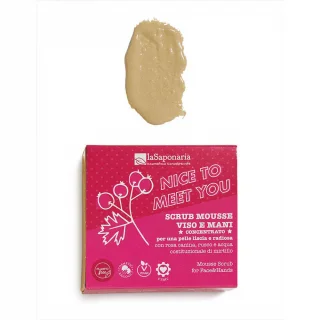 Concentrated face and hand scrub mousse - Nice to meet you_74994