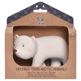 Polar Bear toy in 100% certified natural rubber_76955