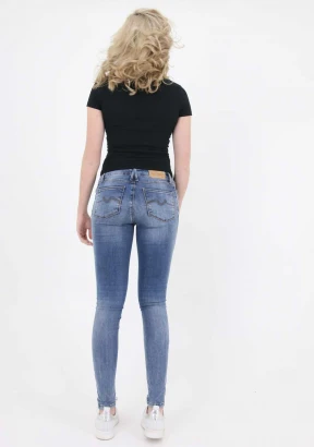 Sustainable Jeans for Pregnancy super skinny stone wash_77993