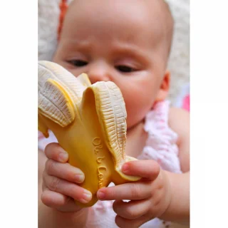 ANITA LA BANANITA Teether and Soother in natural rubber_79250