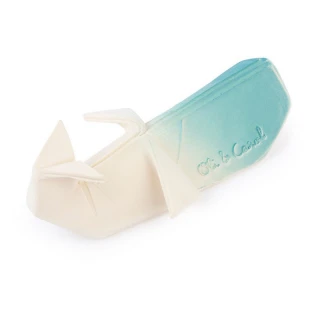 Whale ORIGAMI H2O bath toy in natural rubber_79196