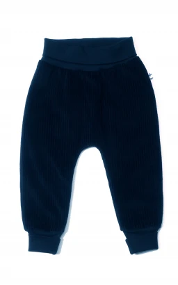 Cord trousers for children in organic cotton velvet_79973