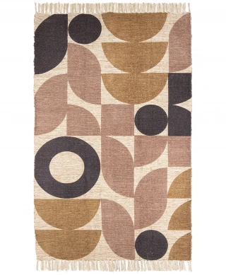 RETRO rug 120 x 190 in pure cotton - GoodWeave_80625