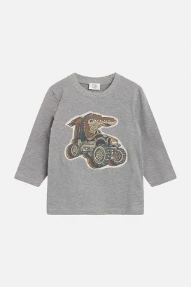 Alex Crocodile sweater for children in organic cotton_83570