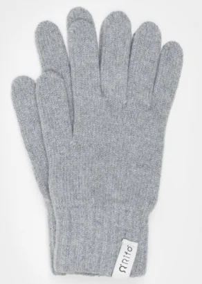 Anita woman's gloves in regenerated cashmere_106888