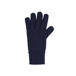 Men's knitted gloves in pure merino wool_87406