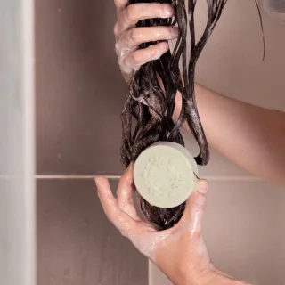 Shampoo solido per capelli normali argilla bianca e verde_87602