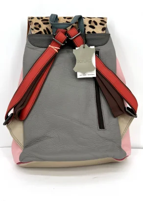 Fair Trade Soruka Caroline backpack in recycled leather_108568