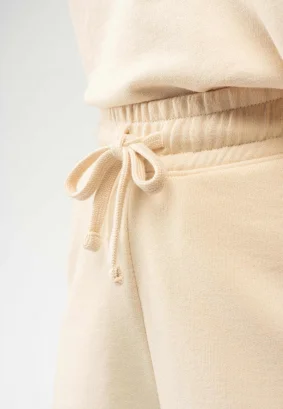 Aarany women's fleece shorts in pure organic cotton_90010