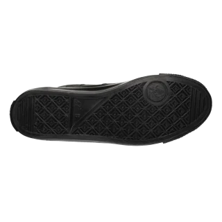 Sneaker Trainer Black Cap Low Cut in organic cotton Fairtrade_93194