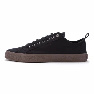 Scarpe Sneaker Goto Low Black in cotone biologico Fairtrade_93195