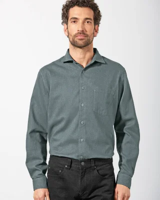 Business shirt in hemp and organic cotton_93501