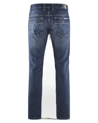 Men's 510 Blue Denim Laser Jeans in hemp and organic cotton_93484