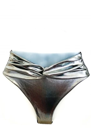 Positano Lurex Bikini Swimsuit in Cotton_94021