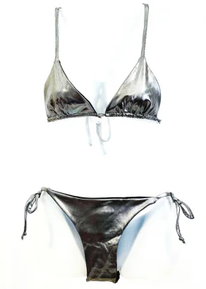 Lurex Bikini Swimsuit in Cotton_94016