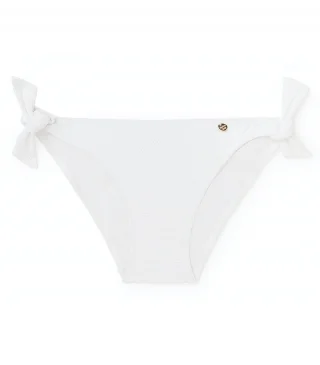 Bikini WHITE eco-friendly recycled women's briefs_94204