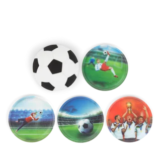 Zaini Ergobag KLETTIES Soccer badge per la personalizzazione 5 pz_95122