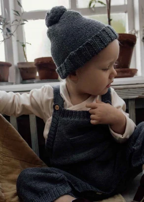 Baby hat made of super soft organic PIMA cotton and Baby Alpaca_96976