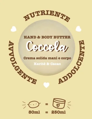 Crema solida mani e corpo Coccola - Karité & Cacao_97075