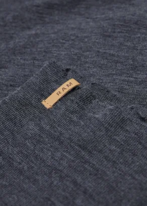 Men's crew-neck sweater in pure merino wool_98118
