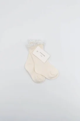 Girl's Socks with Bamboo Lace_98370