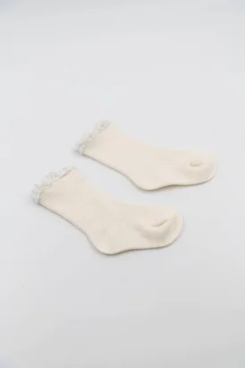Girl's Socks with Bamboo Lace_98371