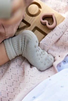Mix Baby Non-slip Socks - 3 pairs_98659