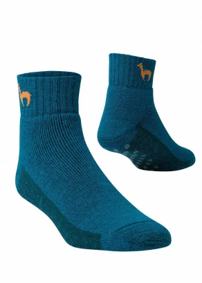 Non-slip socks for women and men in Alpaka and Wool_98542