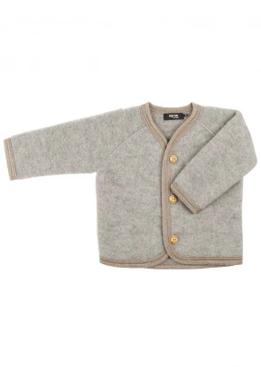 Children's jacket in Organic Merino Wool Fleece_100604