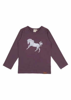 Shirt for children in organic cotton - Schimmel Horses_98740