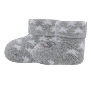 Teddy Bear Socks 2 PAIRS for Newborn in organic cotton_99680