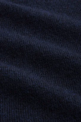 Cardigan Cocoon in filo di cotone, modal e seta - Blu_101307