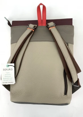 Berli Soruka backpack in Fair Trade recycled leather_102240
