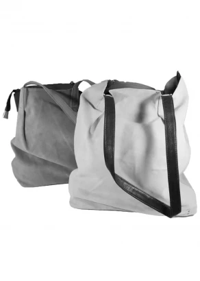 Shopper bag Sophia suede in Fair Trade recycled leather_102307