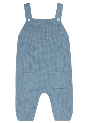 Children's knitted dungarees in Organic Cotton and Silk_109578