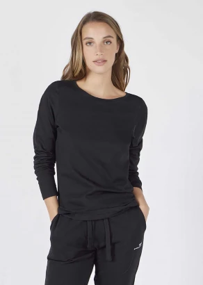 Women's long sleeve shirt in organic organic cotton_103528