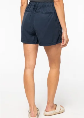 Diana shorts for women in Lyocell TENCEL™ - Navy_103361