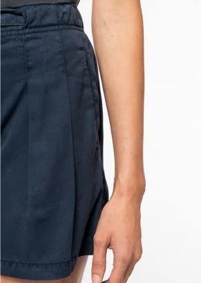 Diana shorts for women in Lyocell TENCEL™ - Navy_103364