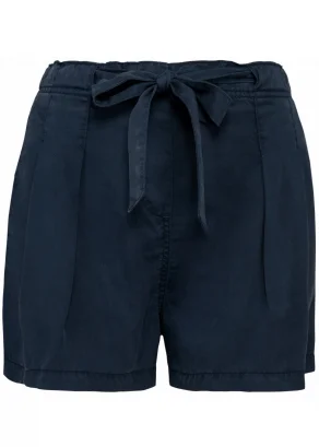 Diana shorts for women in Lyocell TENCEL™ - Navy_103388