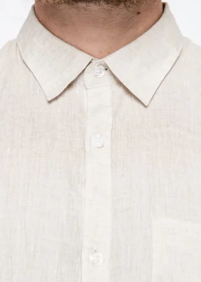 Enrique men's linen shirt - Natural_103370