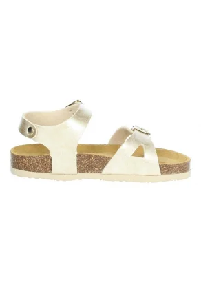 Lisa Lumier ergonomic sandals for girls in cork and natural leather_103902
