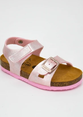 Select Lumier ergonomic sandals for girls in cork and natural leather_104007
