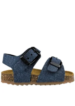 Pixel Ships sandals for children first steps in cork and natural leather_104139