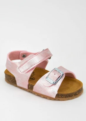 Petra Lumier sandals for children first steps in cork and natural leather_104009