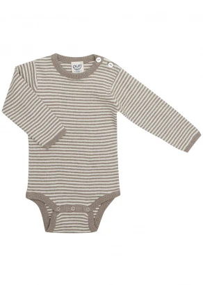 Organic Cotton and Silk long sleeve Baby Bodysuit_104947
