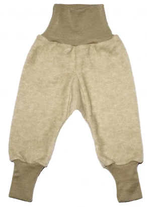 Pantaloni bambini pile di lana cotone bio_105030