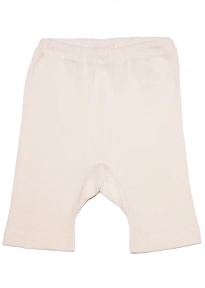 Pantaloncini per bambini in lana, cotone bio e seta_105119